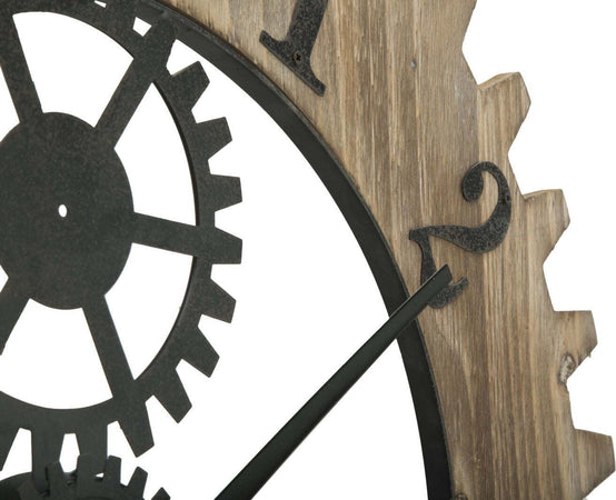 Orologio Da Muro Ingranaggio Plus Cm 60X4 Casa e cucina/Decorazioni per interni/Orologi/Orologi da parete Led Mall Home - Napoli, Commerciovirtuoso.it