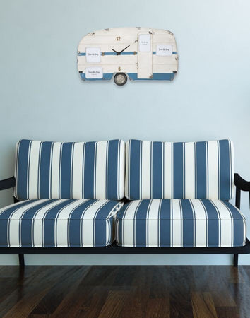Orologio Da Muro Roulotte Cm 79X3,50X46,50 Casa e cucina/Decorazioni per interni/Orologi/Orologi da parete Led Mall Home - Napoli, Commerciovirtuoso.it
