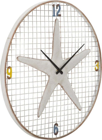 Orologio Da Muro Stella Marina Cm 57X3,5 Casa e cucina/Decorazioni per interni/Orologi/Orologi da parete Led Mall Home - Napoli, Commerciovirtuoso.it