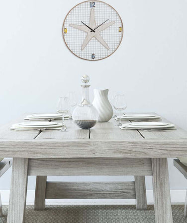 Orologio Da Muro Stella Marina Cm 57X3,5 Casa e cucina/Decorazioni per interni/Orologi/Orologi da parete Led Mall Home - Napoli, Commerciovirtuoso.it