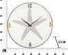 Orologio Da Muro Stella Marina Cm 57X3,5 Casa e cucina/Decorazioni per interni/Orologi/Orologi da parete Led Mall Home - Napoli, Commerciovirtuoso.it