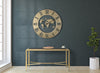 Orologio Da Muro World Gold Cm n63X3 Casa e cucina/Decorazioni per interni/Orologi/Orologi da parete Led Mall Home - Napoli, Commerciovirtuoso.it