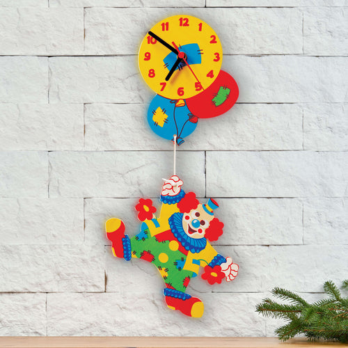 Orologio Da Parete - Clown Da Appendere per Cameretta Bambini Dida