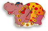 Orologio Da Parete - Ippopotamo per Cameretta Bambini Dida