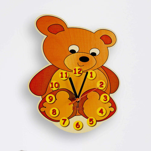 Orologio Da Parete - Orsetto per Cameretta Bambini Dida