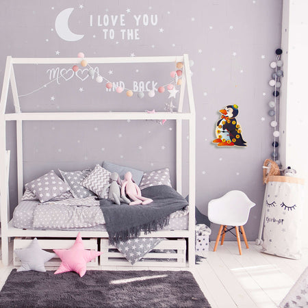 Orologio Da Parete - Pinguino per Cameretta Bambini Dida