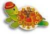 Orologio Da Parete - Tartaruga Per Cameretta Bambini in Legno Dida