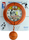 Orologio-Da-Parete-30x40cm-Con-Palla-Canestro-Basket-Effetto-Pendolo-Basketball