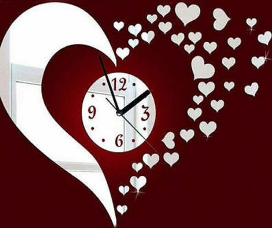 Orologio-Da-Parete-3d-Moderno-A-Specchio-Analogico-Adesivo-Con-Decorazione-Cuore