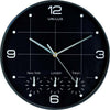 Orologio da parete 4 fusi on time - diametro 30 cm - nero - Unilux Casa e cucina/Decorazioni per interni/Orologi/Orologi particolari/Stazioni meteorologiche Eurocartuccia - Pavullo, Commerciovirtuoso.it