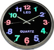 OROLOGIO DA PARETE A LED RETROILLUMINAZIONE COLOR MURO QUARZO LUCE NOTTE 25CM Casa e cucina/Decorazioni per interni/Orologi/Orologi da parete Trade Shop italia - Napoli, Commerciovirtuoso.it