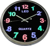 Orologio Da Parete A Led Retroilluminazione Color Muro Quarzo Luce Notte 25cm Casa e cucina/Decorazioni per interni/Orologi/Orologi da parete Trade Shop italia - Napoli, Commerciovirtuoso.it