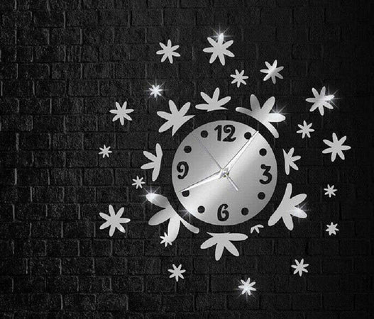 Orologio Da Parete Adesivo 3d Sticker Componibile Effetto Specchio Floreale Casa, arredamento e bricolage > Accessori Casa > Orologi e Sveglie Trade Shop italia - Napoli, Commerciovirtuoso.it