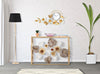 Orologio-da-parete-con-fiori-e-foglie-decorative-per-salotto-e-cucina