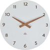 Orologio da parete HorMilena - D 30 cm - bianco - legno - Alba Casa e cucina/Decorazioni per interni/Orologi/Orologi particolari/Stazioni meteorologiche Eurocartuccia - Pavullo, Commerciovirtuoso.it