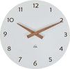 Orologio da parete HorMilena - D 30 cm - bianco - legno - Alba Casa e cucina/Decorazioni per interni/Orologi/Orologi particolari/Stazioni meteorologiche Eurocartuccia - Pavullo, Commerciovirtuoso.it