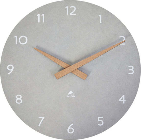 Orologio da parete HorMilena - D 30 cm - grigio chiaro - legno - Alba Casa e cucina/Decorazioni per interni/Orologi/Orologi particolari/Stazioni meteorologiche Eurocartuccia - Pavullo, Commerciovirtuoso.it