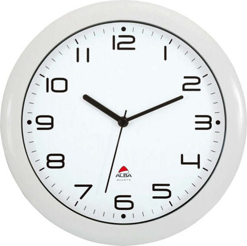 Orologio da parete Hornew - diametro 30 cm - bianco - Alba Casa e cucina/Decorazioni per interni/Orologi/Orologi particolari/Stazioni meteorologiche Eurocartuccia - Pavullo, Commerciovirtuoso.it