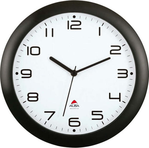 Orologio da parete Hornew - diametro 30 cm - nero - Alba Casa e cucina/Decorazioni per interni/Orologi/Orologi particolari/Stazioni meteorologiche Eurocartuccia - Pavullo, Commerciovirtuoso.it