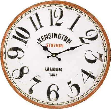 Orologio Da Parete In Legno Rotondo Vintage Retro' Analogico Casa Cucina 218694 Casa, arredamento e bricolage > Accessori Casa > Orologi e Sveglie Trade Shop italia - Napoli, Commerciovirtuoso.it