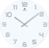 Orologio-da-parete-Lowell-14897BS-JUSTAMINUTE-Bianco-e-Silver
