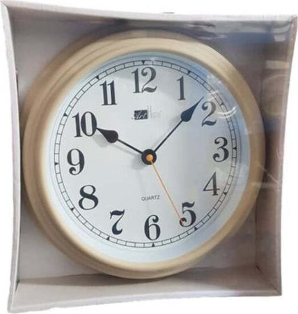 Orologio Da Parete Movimento Quarzo Muro Modello Beige Casa Arredamento Casa e cucina/Decorazioni per interni/Orologi/Orologi da parete Trade Shop italia - Napoli, Commerciovirtuoso.it