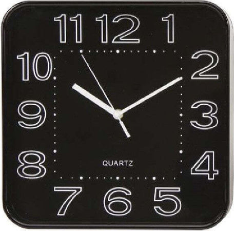 Orologio Da Parete Muro A Quarzo Quadrato Analogico Casa Ufficio Da 30 Cm 196872 Casa, arredamento e bricolage > Accessori Casa > Orologi e Sveglie Trade Shop italia - Napoli, Commerciovirtuoso.it
