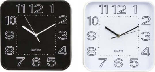 Orologio-Da-Parete-Muro-A-Quarzo-Quadrato-Analogico-Casa-Ufficio-Da-30-Cm-196872