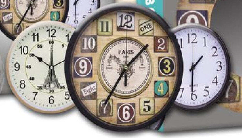 Orologio Da Parete Muro Da 35 Cm Casa Cucina Ufficio Modelli Assortiti Tx-9144 Casa e cucina/Decorazioni per interni/Orologi/Orologi da parete Trade Shop italia - Napoli, Commerciovirtuoso.it