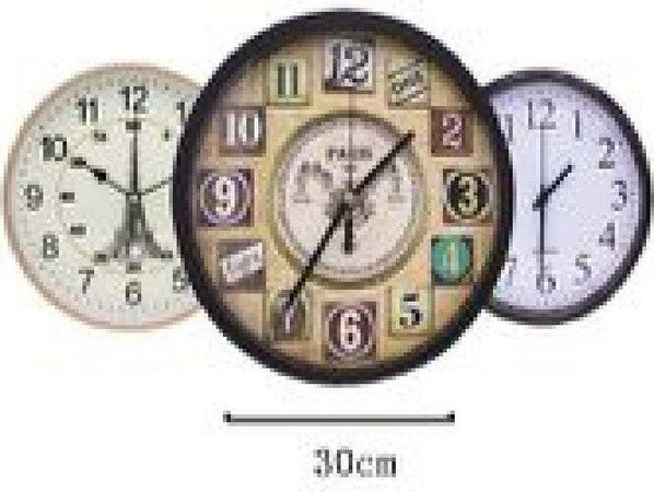 Orologio Da Parete Muro Diametro 30cm Casa Cucina Vari Modelli Assortiti Tx-9143 Casa e cucina/Decorazioni per interni/Orologi/Orologi da parete Trade Shop italia - Napoli, Commerciovirtuoso.it