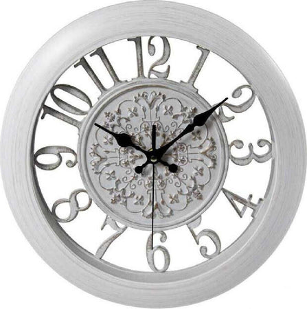 Orologio Da Parete Muro Tondo Silenzioso 31 X 4 Cm Vintage Shabby Chic 798078 Casa e cucina/Decorazioni per interni/Orologi/Orologi da parete Trade Shop italia - Napoli, Commerciovirtuoso.it