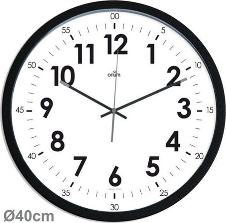Orologio da parete silent clock orion - Diam.40cm - Cep Casa e cucina/Decorazioni per interni/Orologi/Orologi particolari/Stazioni meteorologiche Eurocartuccia - Pavullo, Commerciovirtuoso.it