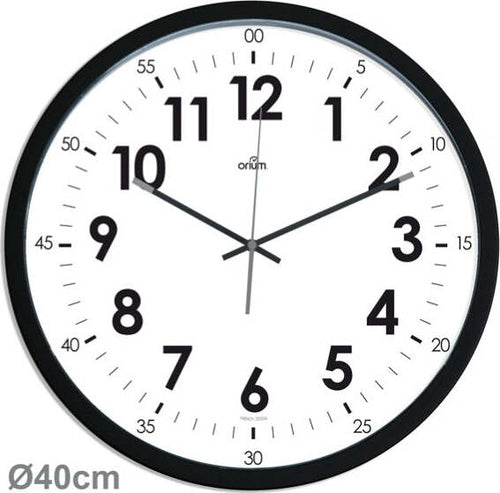 Orologio da parete silent clock orion - Diam.40cm - Cep Casa e cucina/Decorazioni per interni/Orologi/Orologi particolari/Stazioni meteorologiche Eurocartuccia - Pavullo, Commerciovirtuoso.it