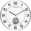 Orologio da parete Tempus - diametro 30 cm - con termometro - bianco - Unilux Casa e cucina/Decorazioni per interni/Orologi/Orologi particolari/Stazioni meteorologiche Eurocartuccia - Pavullo, Commerciovirtuoso.it