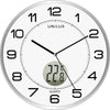 Orologio da parete Tempus - diametro 30 cm - con termometro - bianco - Unilux Casa e cucina/Decorazioni per interni/Orologi/Orologi particolari/Stazioni meteorologiche Eurocartuccia - Pavullo, Commerciovirtuoso.it