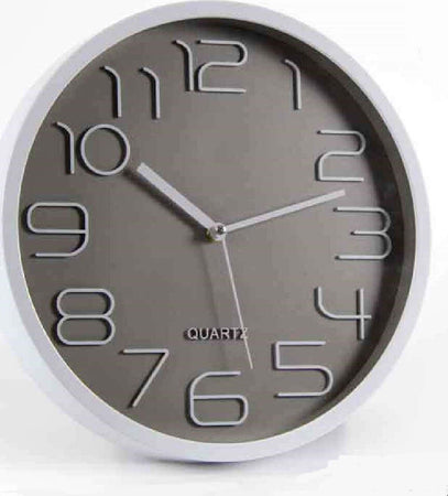 Orologio Da Parete Tondo 30x4 Cm Movimento Silenzioso Elegante Assortiti 684111 Casa e cucina/Decorazioni per interni/Orologi/Orologi da parete Trade Shop italia - Napoli, Commerciovirtuoso.it