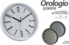 Orologio Da Parete Tondo 31x4cm Classico Vari Colori Movimento Silenzioso 774645 Casa e cucina/Decorazioni per interni/Orologi/Orologi da parete Trade Shop italia - Napoli, Commerciovirtuoso.it