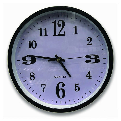 Orologio Da Parete Tondo Movimento Al Quarzo Accessorio Decorazione Arredo Casa