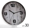 Orologio Da Parete Tondo Movimento Silenzioso 30x4cm Plastica Vari Colori 738869 Casa e cucina/Decorazioni per interni/Orologi/Orologi da parete Trade Shop italia - Napoli, Commerciovirtuoso.it
