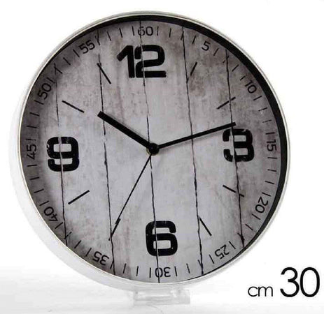 Orologio Da Parete Tondo Movimento Silenzioso 30x4cm Plastica Vari Colori 738869 Casa e cucina/Decorazioni per interni/Orologi/Orologi da parete Trade Shop italia - Napoli, Commerciovirtuoso.it