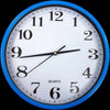 Orologio Da Parete Tondo Quarzo Muro Cornice Blu Diametro 22 Cm Casa, arredamento e bricolage > Accessori Casa > Orologi e Sveglie Trade Shop italia - Napoli, Commerciovirtuoso.it