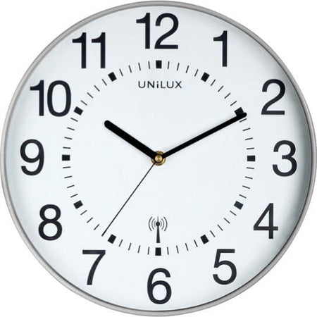 Orologio da parete Wave - diametro 30 cm - bianco - Unilux Casa e cucina/Decorazioni per interni/Orologi/Orologi particolari/Stazioni meteorologiche Eurocartuccia - Pavullo, Commerciovirtuoso.it