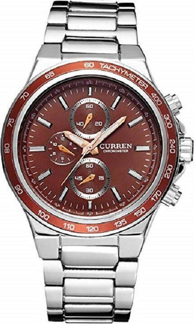 OROLOGIO DA POLSO 8011 ANALOGICO SPORTIVI AL QUARZO D'AFFARI ACCIAIO DI LUSSO Moda/Uomo/Orologi/Orologi da polso Trade Shop italia - Napoli, Commerciovirtuoso.it