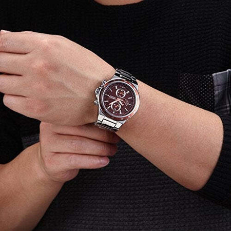 OROLOGIO DA POLSO 8011 ANALOGICO SPORTIVI AL QUARZO D'AFFARI ACCIAIO DI LUSSO Moda/Uomo/Orologi/Orologi da polso Trade Shop italia - Napoli, Commerciovirtuoso.it
