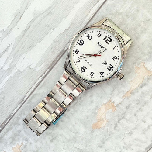 Orologio Da Polso Baijiada Analogico Al Quarzo Acciaio Con Quadrante Bianco Data Abbigliamento e Accessori > Orologi e gioielli > Orologi Donna Trade Shop italia - Napoli, Commerciovirtuoso.it