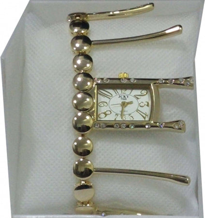 OROLOGIO DA POLSO BRACCIALE DONNA ORO BRILLANTINI QUADRANTE RETTANGOLARE STRASS Moda/Donna/Orologi/Orologi da polso Trade Shop italia - Napoli, Commerciovirtuoso.it