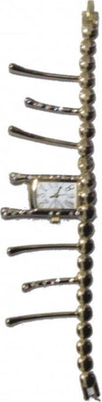 OROLOGIO DA POLSO BRACCIALE DONNA ORO BRILLANTINI QUADRANTE RETTANGOLARE STRASS Moda/Donna/Orologi/Orologi da polso Trade Shop italia - Napoli, Commerciovirtuoso.it