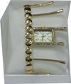 OROLOGIO DA POLSO BRACCIALE DONNA ORO BRILLANTINI QUADRANTE RETTANGOLARE STRASS Moda/Donna/Orologi/Orologi da polso Trade Shop italia - Napoli, Commerciovirtuoso.it