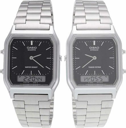 Orologio Da Polso Casio Aq-230a-1dmq Dual Analogico Digitale Uomo Quad Nero Moda/Uomo/Orologi/Orologi da polso Trade Shop italia - Napoli, Commerciovirtuoso.it