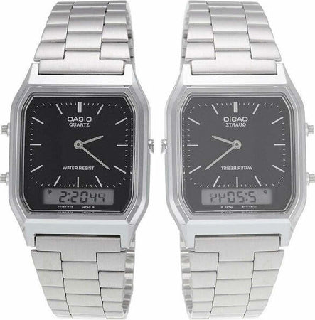 Orologio Da Polso Casio Aq-230a-1dmq Dual Analogico Digitale Uomo Quad Nero Moda/Uomo/Orologi/Orologi da polso Trade Shop italia - Napoli, Commerciovirtuoso.it